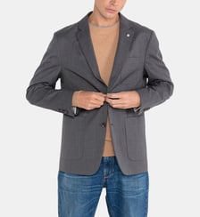 Veste blazer Simonni Serge Blanco