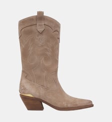 Bottes cowboy en suède Liu Jo