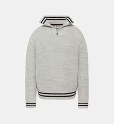 Pull camionneur en maille texturée Schott