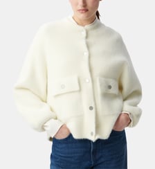 Cardigan tricot duveteux Ikks