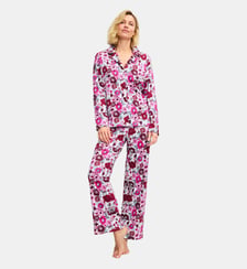 Pyjama boutonné sur toute la longueur Botanic Dreams Calida