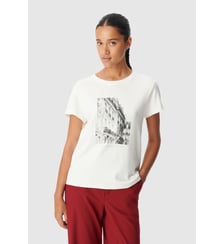 Tee-shirt col rond visuel immeuble Ikks
