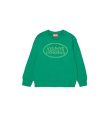 Sweat-shirt à col rond avec logo Diesel Kids