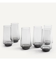 Lot de 6 verres à eau, modèle haut AM.PM