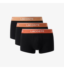 Lot de 3 boxers courts coton stretch Lacoste