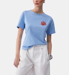 T-shirt avec écusson Liu Jo