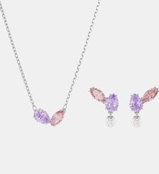 Parure Ariana Grande x Swarovski, Métal rhodié Swarovski