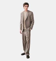 Pantalon ample à pinces Lotten Stone Noyoco