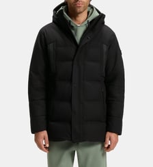 Parka déperlante en duvet col montant BOSS