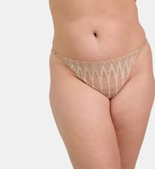 Tanga Dreamcatcher nougat Maison Lejaby