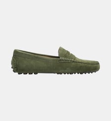 Mocassin derbies buck driver hampton - cuir velours Fairmount