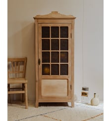 Vitrine en bois Victoria N°219- Produit chiné Debongout