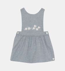 Robe -  moyen broderies fleurs Tartine Et Chocolat