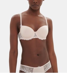 Soutien-gorge décolleté carré en spacer 3D - Poudre Simone Pérèle