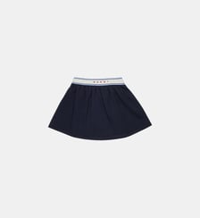 Jupe mini avec logo Marni