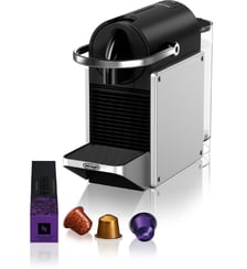 Nespresso Pixie gris metal EN127.S DeLonghi