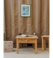 Table d'appoint en bois Francine N°820- Produit chiné Debongout