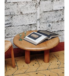 Table basse en bois Donna N°82- Produit chiné Debongout