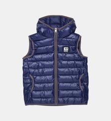 Gilet matelassé avec logo Diesel Kids