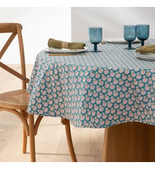 Nappe ronde imprimée coton enduit Nadesha La Redoute Interieurs