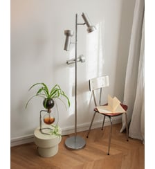 Lampadaire modulable en métal Julien N°215- Produit chiné Debongout