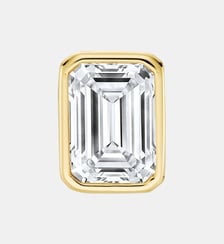 Boucle d'oreille Grande Notte Blanche Argent Nebuleuse Bijoux