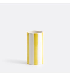 Vase en céramique à rayures, H18 cm La Redoute Interieurs