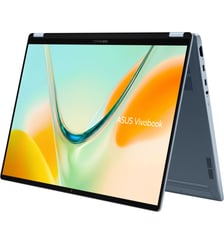 PC Hybride Vivobook S16 Flip TP5608QA 16" OLED tactile Snapdragon X 16 Go RAM DDR5 SSD 256 Go Pliable 360° Asus