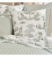 Taie d'oreiller percale de coton Garnier Thiebaut