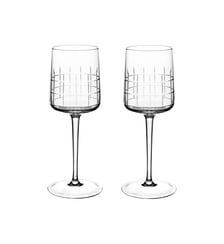 Lot de 2 verres à eau en cristal - GRAPHIK Christofle