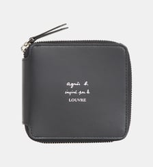 Portefeuille en cuir agnès b. Inspirée par le louvre Agnès b.
