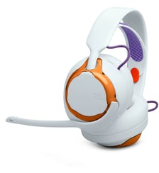 Casque gamer Quantum 250 Blanc Orange JBL