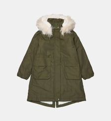 Parka avec logo imprimé Diesel Kids