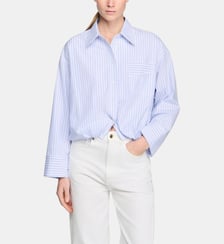Chemise courte à rayures Sandro