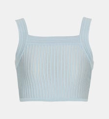 Top en maille reliefée Balmain
