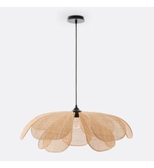 Suspension pétales en rotin Ø80 cm La Redoute Interieurs