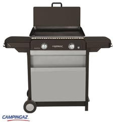 Plancha gaz BLUE FLAME EXLD 2 brûleurs sur chariot, 60x40 cm Campingaz
