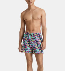 Maillot de bain court stretch Whales Offset Vilebrequin