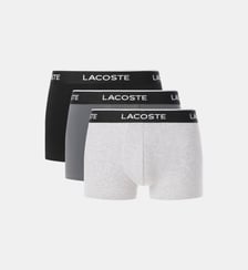 Lot de 3 boxers courts coton stretch Lacoste