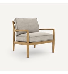 Fauteuil 100% lin, Dilma AM.PM