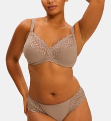 Soutien-gorge corbeille Caresse à dentelle avec armatures Simone Pérèle