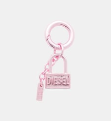 Porte-clés en métal avec motif cadenas Diesel
