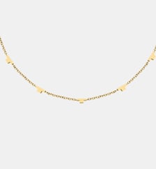 Collier en acier, cristaux, T-LOGO Trussardi