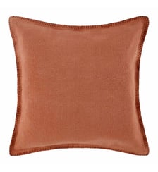Housse de coussin NINO  Lin lavé à finition point de feston Madura