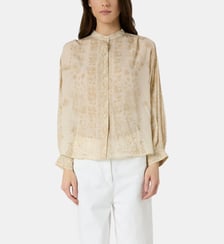 Chemise à broderies et col rond - CAELIA Gerard Darel