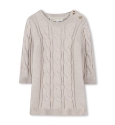 Robe en tricot avec torsades Michael Kors Kids