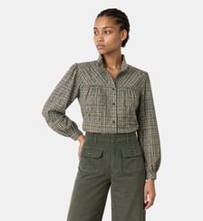 Chemise Candela Check Leon & Harper