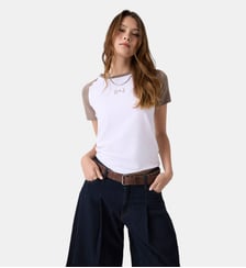 T-shirt color block Guess