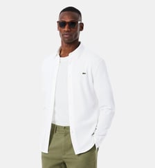 Chemise slim fit Piqué de coton Lacoste