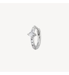Créole Rym Blanche Nebuleuse Bijoux